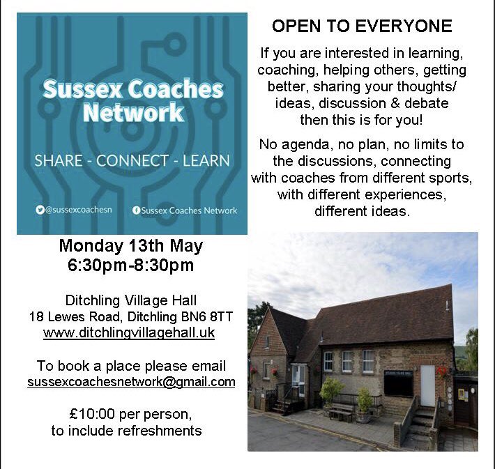Learning opportunity for coaches of all sports in Sussex, please share...
<a href="/BritishAikidoBd/">British Aikido Board</a> @BritishAikido <a href="/BAFAOfficial/">British American Football</a> <a href="/AnglingTrust/">Angling Trust</a> <a href="/archerygb/">Archery GB</a> <a href="/BritAthletics/">British Athletics</a> <a href="/BadmintonEnglnd/">Badminton England</a> <a href="/bballengland/">Basketball England 🥇🥈</a> @BballSUSSEX <a href="/BritishBaseball/">British Baseball Federation</a> <a href="/BritishBiathlon/">British Biathlon Union</a> <a href="/TheEASB/">EASB</a> <a href="/The_BBSA/">British Bobsleigh and Skeleton Association</a> <a href="/BocciaUK/">Boccia UK</a>