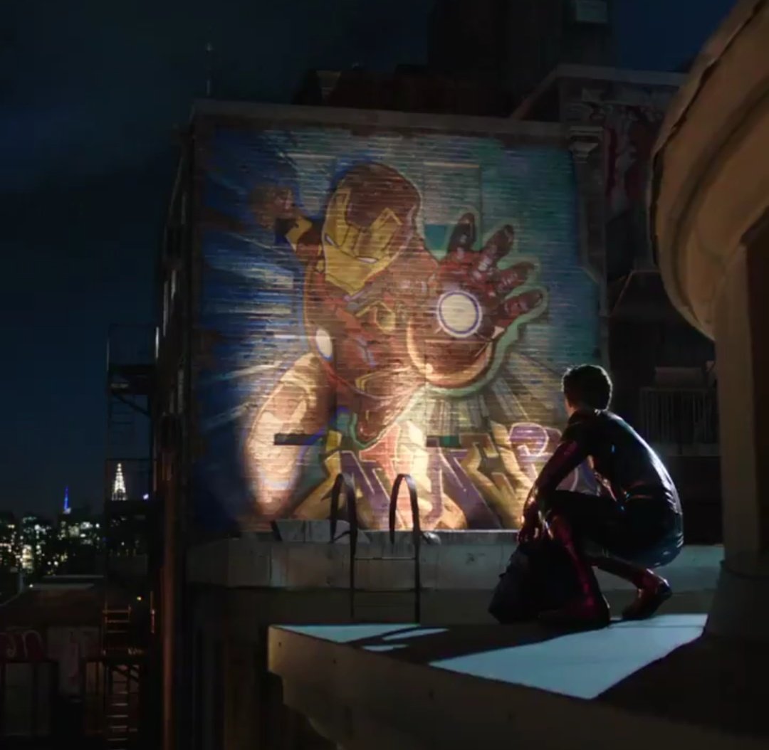 Peter, sweetie, if only you knew what Tony's first words were when he got back on Earth from space. If only you knew who inspired him to save the whole world. He was always proud of you and will keep on being proud of you, forever.