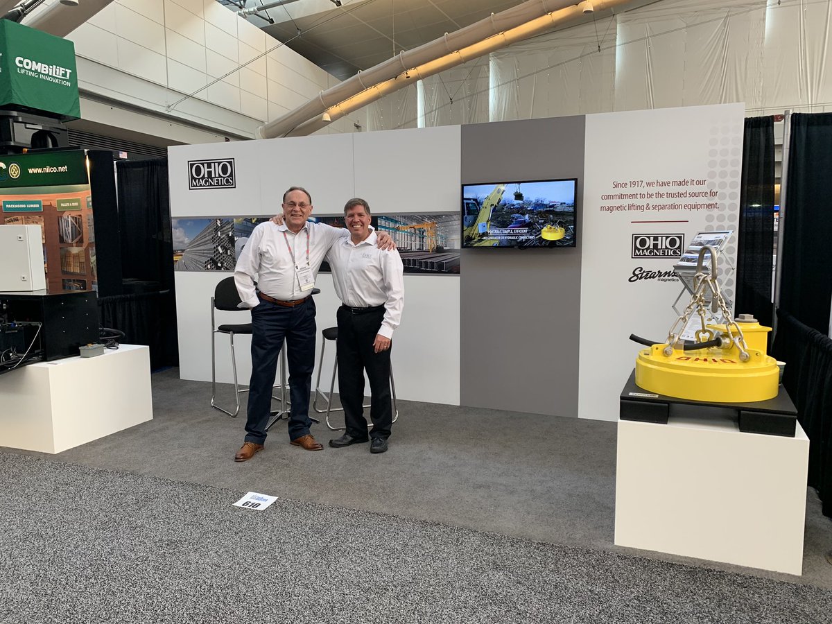 Ready to kick the week off <a href="/AISTech/">AIST</a>! Stop by booth 610 to speak to one of our product specialists about our magnet solutions for your steel operations