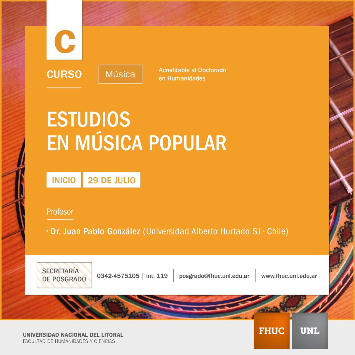 #PosgradoFHUC +Info --&gt; bit.ly/2H0Fnzc