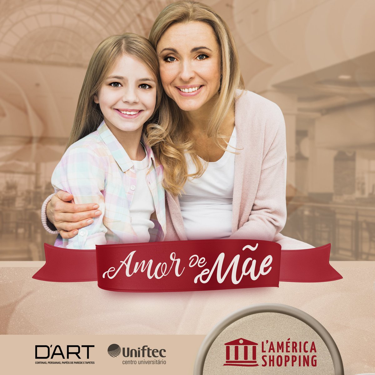 lamericashop's tweet photo. PROMOÇÃO DIA DAS MÃES

A partir de R$50,00 em compras* no L'América Shopping, concorra a 6 vales-compras de R$ 500,00 e 6 vales Spa Day (Dia de Beleza).

Regulamento: https://t.co/HMvTFEfzGs

*Exceto: Mercado, bar, lotérica, câmbio, escola de idiomas e cinema. Sorteio: 20/12/19. https://t.co/aN9jOtwKQN