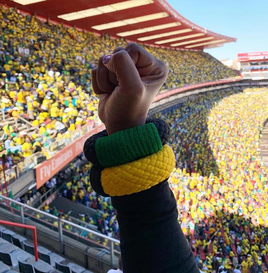Lesufi's tweet image. As I enter the voting station, I will do it for those who paved this way for us and inspired us to carry the torch for a truly non racial, non sexist and democratic SA #VoteANC