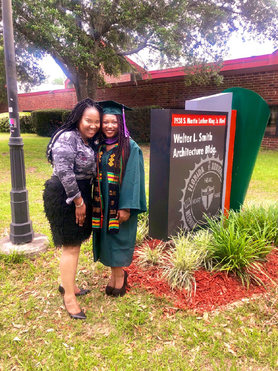 DrETillman's tweet photo. Proud: SURE. Blessed: ABSOLUTELY. Thank You God...she is my joy, breath, hope, my greatest gift.
#MikalRodgers
#FAMU2019
#SchoolofArchitecture
#SummaCumLaude
#MRchitect
#Architect
#PresidentialScholar 
#FAMU https://t.co/LC6vzlCCKH