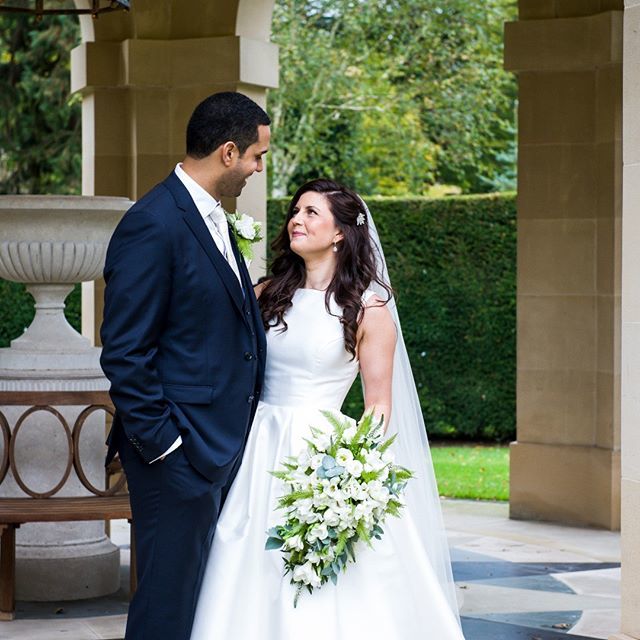 OrangerySettrin's tweet photo. A relaxed and romantic photo of Danielle &amp; Charles standing under the Tempietto in the Orangery gardens #weddingphotography #paulmavenphotography #northyorkshireweddings https://t.co/odkzpUHfSB https://t.co/9xPNuGj45d