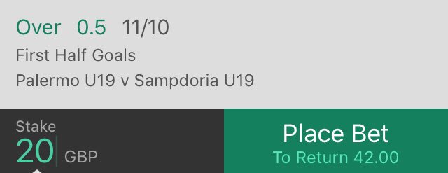 Single Tip!⭐️
£20 ➡️ £42!💰
Point system - 2 ✅
Profit - £22!💵
Drop A Like If Your Getting Involved!❤️