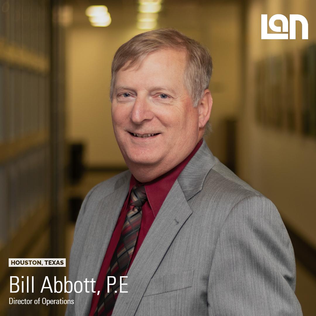 LAN_Engineering's tweet image. Bill joins #LANengineering as Director of Operations. In this role, he will focus on leading improvements in project delivery, risk management, quality of design and technical processes. #newhire #engineeringfirm #civilengineering