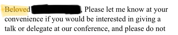 AcademicSpam's tweet photo. Yeah, me too 😘 https://t.co/sPQQ9RvtI4