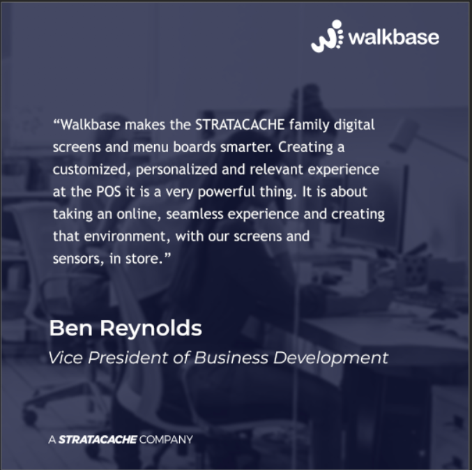 walkbase's tweet photo. How does #Walkbase fit into the #STRATACACHEfamily? Our VP of Business Development, Ben Reynolds, explains our place in the family tree! https://t.co/zHbtZ5yloO