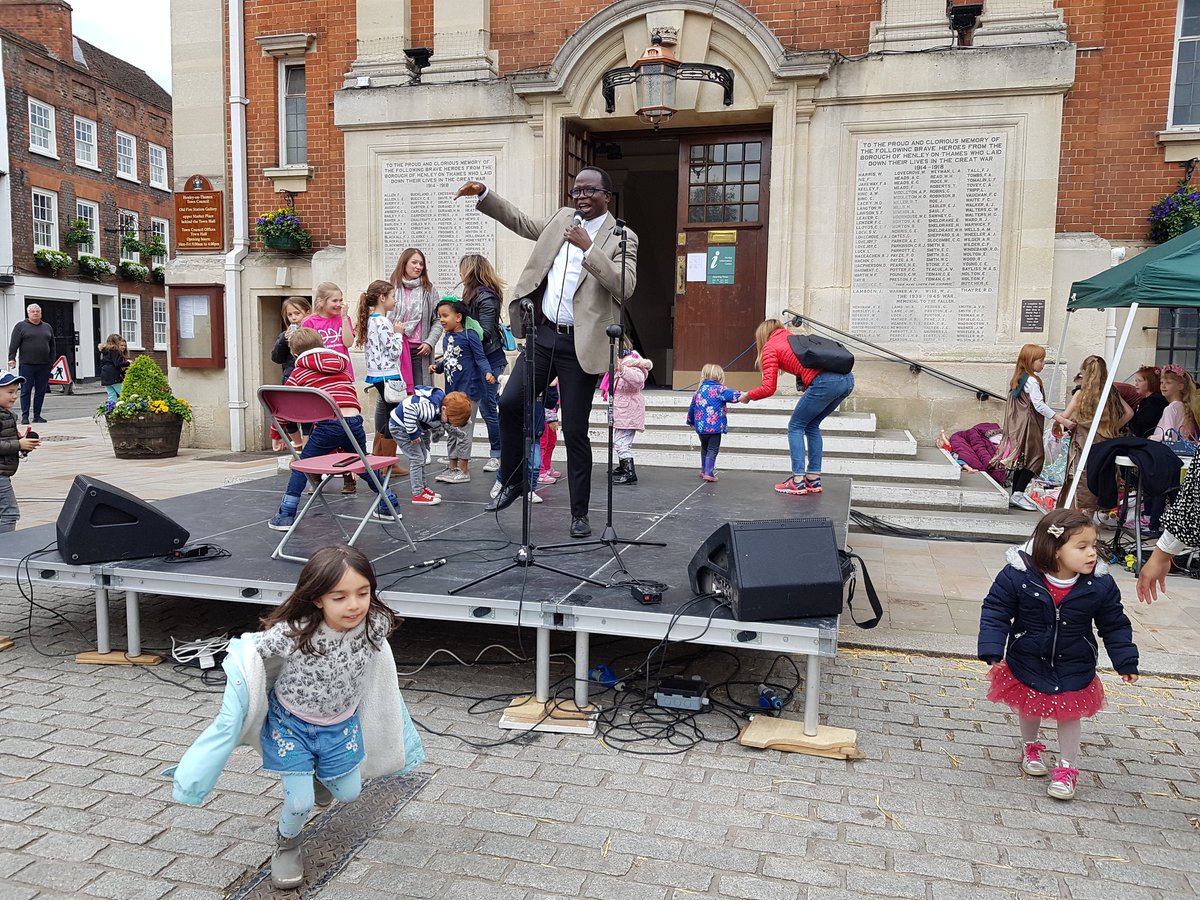 D'Real Rockin' the Town at the @henleymayfair - what a fantastic day.