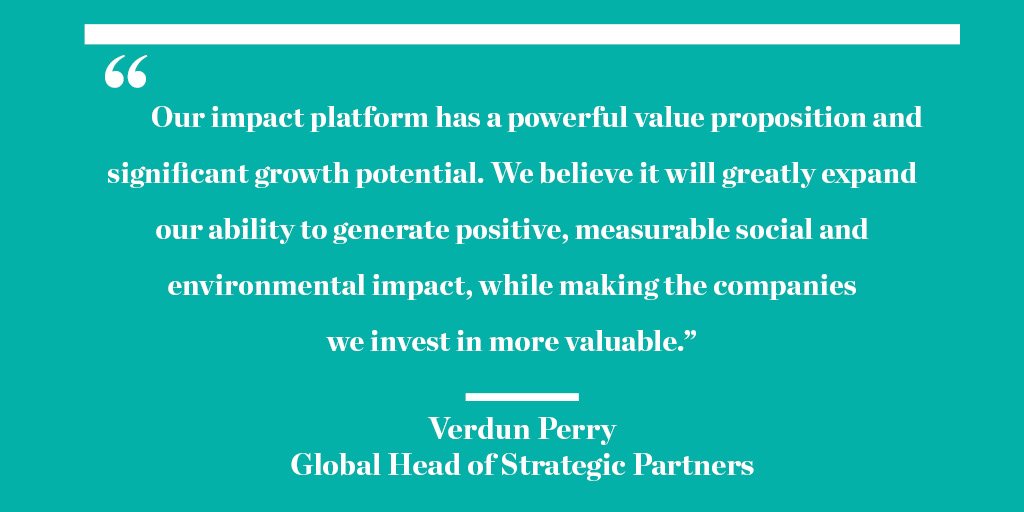 $BX is launching an impact investing platform, which will seek to deliver positive financial impact while addressing specific investment themes. MORE: bit.ly/2H1XV23