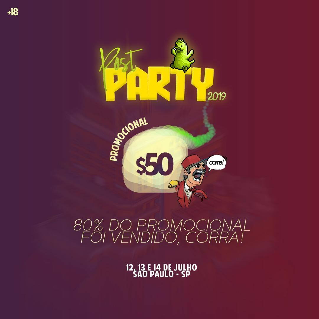 ColdHabboFS's tweet photo. Hey coldzeiro! 💙
Você ainda não garantiu seu ingresso? CORRE, O LOTE PROMOCIONAL ESTÁ ESGOTANDO!! Já foram vendidos + de 80% dos ingressos promocionais. 🕺🏽🕺🏽

Use o código COLDHABBO e ganhe 15% de desconto. E aí, vai ficar de fora? #PostParty2019 #VemJulho #BoraBobbar https://t.co/cpJg8EtSqN