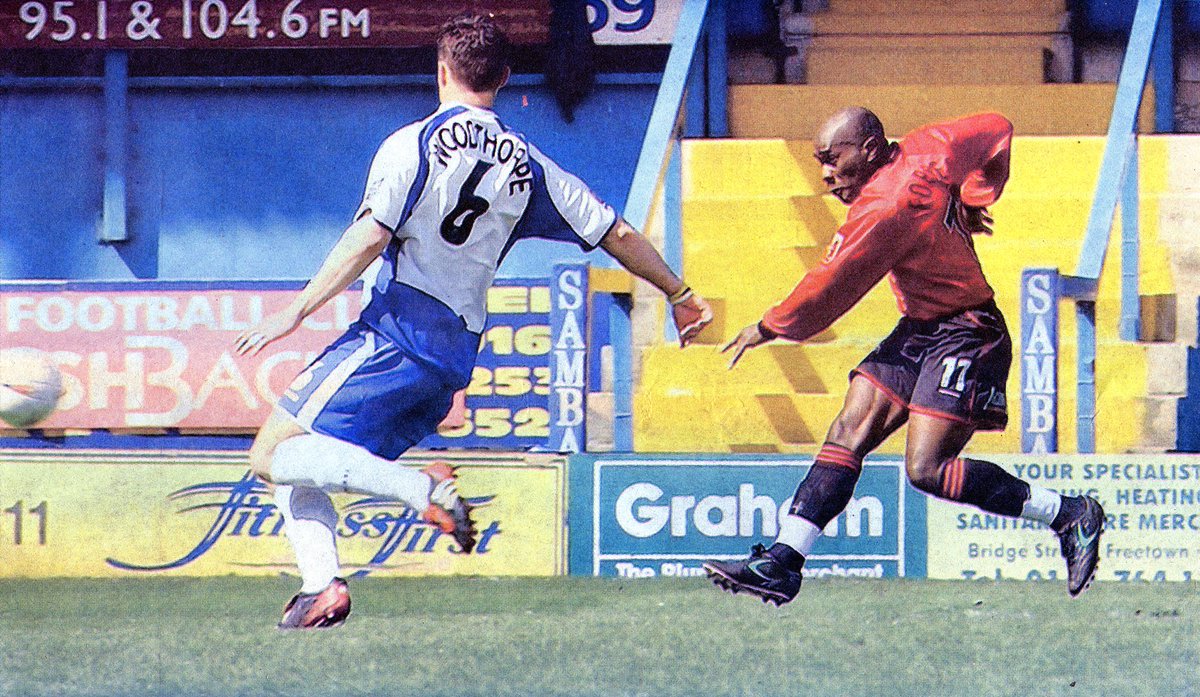 14 years ago tomorrow, the rise of <a href="/SwansOfficial/">Swansea City AFC</a> began with promotion at Bury. @forbesy7 scoring the winner early on. #FreeWilly 
RT if you were one of the 5000+ Jacks at Gigg Lane. #Swans 
cc: <a href="/LeeTrundle10/">Lee Trundle</a> <a href="/krisoleary4/">Kristian O'Leary</a> @izzyiriekpen <a href="/Britts_7/">Britt Scholman</a> <a href="/GarryMonk/">Garry Monk</a>