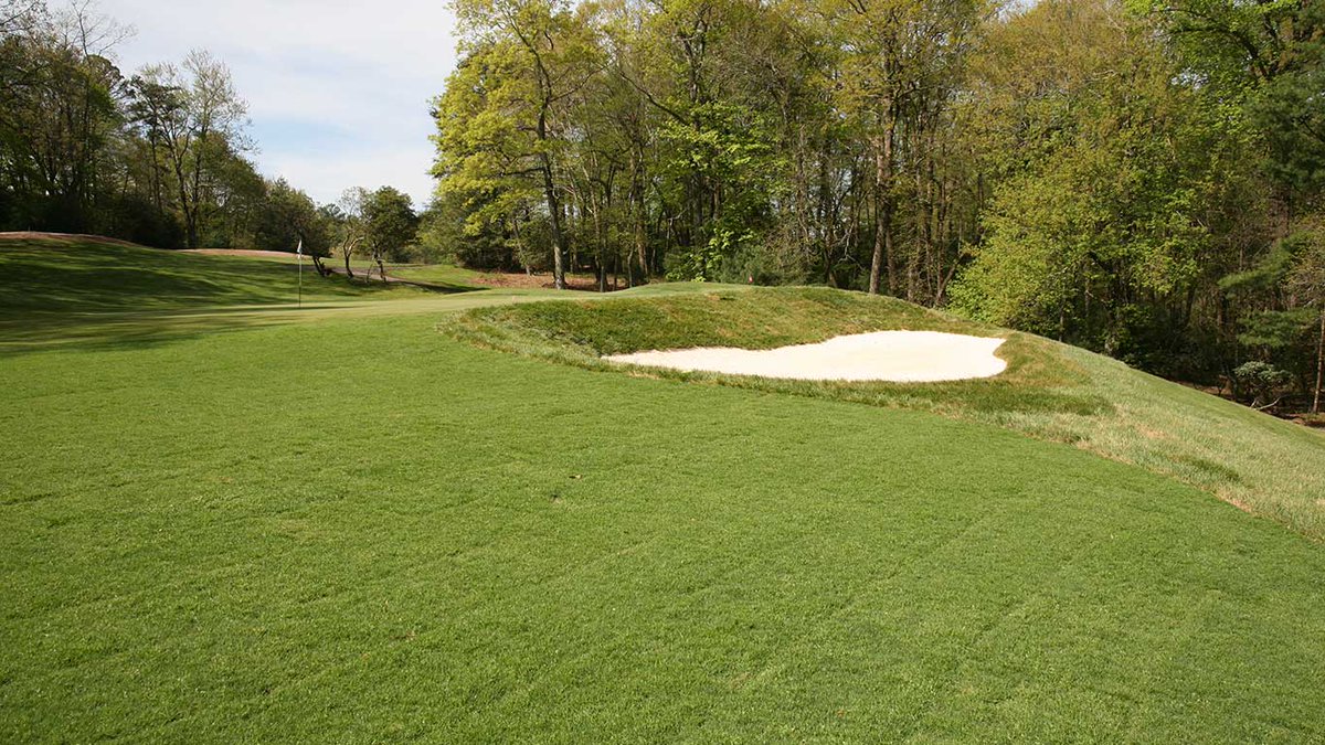 IVI_GOLF's tweet photo. We just got back from High Meadows GC in Roaring Gap, NC which will soon be a feature on https://t.co/5HLdOs9pO9's Bunker Channel.  Architect Bill Bergin headed the Sandtrapper project with Superintendent Nathan Biggs.  A lot of bunker and tee work at a great mountain course. https://t.co/Nvu9XmYLV9