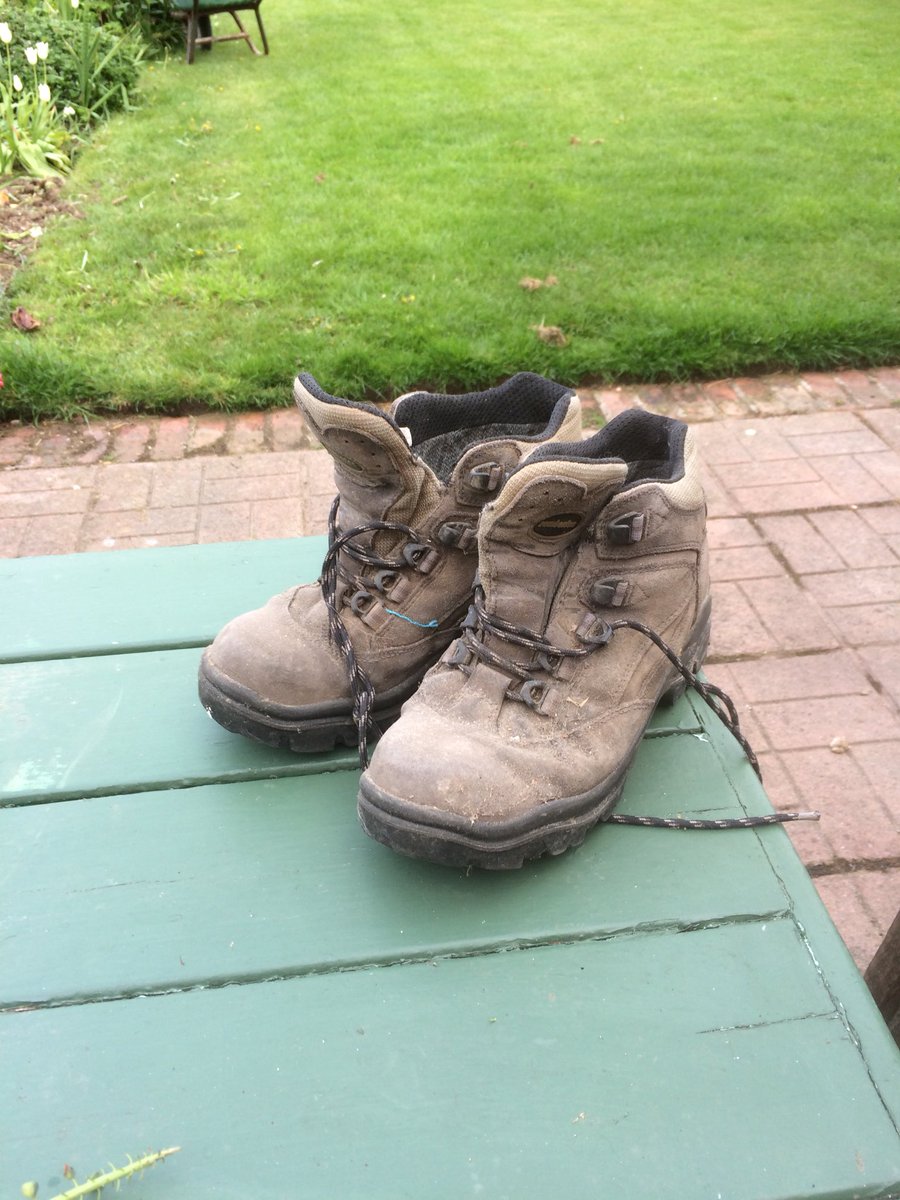 Yes they are well worn and a bit scruffy but they will be ready for the 9th <a href="/VisitYorksWolds/">Visit The Yorkshire Wolds</a> Walking &amp; Outdoor Festival 7th-15th September Enjoy #Hockney’s wonderful landscapes
