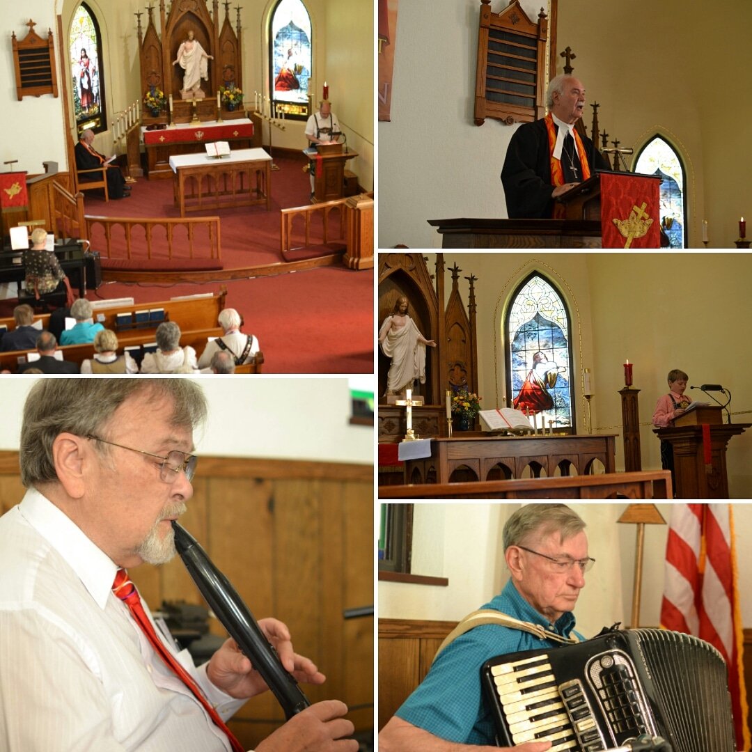 stpeterlc's tweet photo. Join us at #Maifest for our #germaninspired #worshipservice #Hymns accompanied by #jerrykahle and #harveybecher take the #freeshuttlebus from #christcommunity #lutheranschool  @cityofwatertown #MN every hall hour starting at 7:30 #gottistliebe #gottistgross #gottistmachtig https://t.co/Z2I3Q43mmL