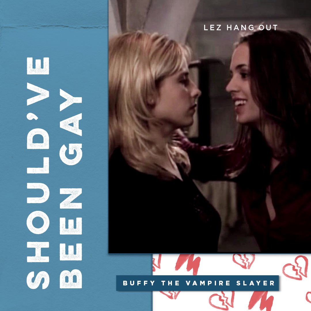 lezhangoutpod's tweet photo. Our live episode from @ClexaCon is up! We were so thrilled to be joined by @amber_benson and @KiaComedy to talk Buffy and Faith’s obvious love story, and Dumplin’s super gay beauty pageant!
Listen here: https://t.co/MVO38f0aEI
#ShouldveBeenGay #Fuffy #Buffaith #ElDump https://t.co/N9cbER5biL