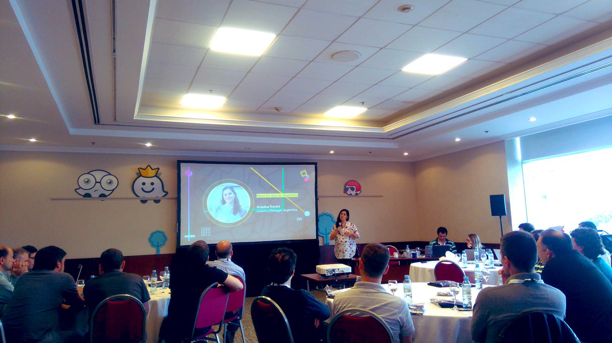 WazeArg's tweet photo. Queremos agradecer especialmente la presencia de nuestra Country Manager en Waze, Ariadna Travini @Ariad en nuestro #wazemeetup sub Regional. https://t.co/m2M36nkGVh