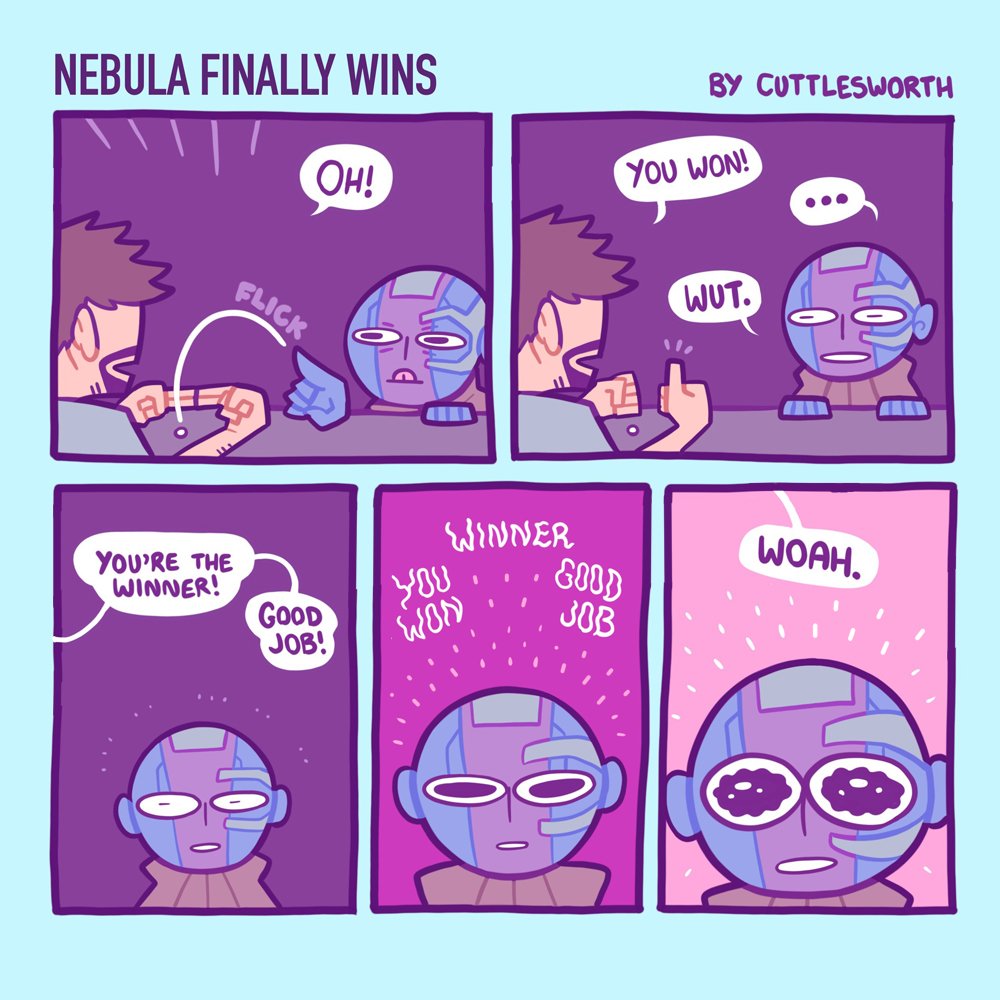 The best part of Endgame was Nebula and Tony in the first 10 minutes 

#avengers #comic