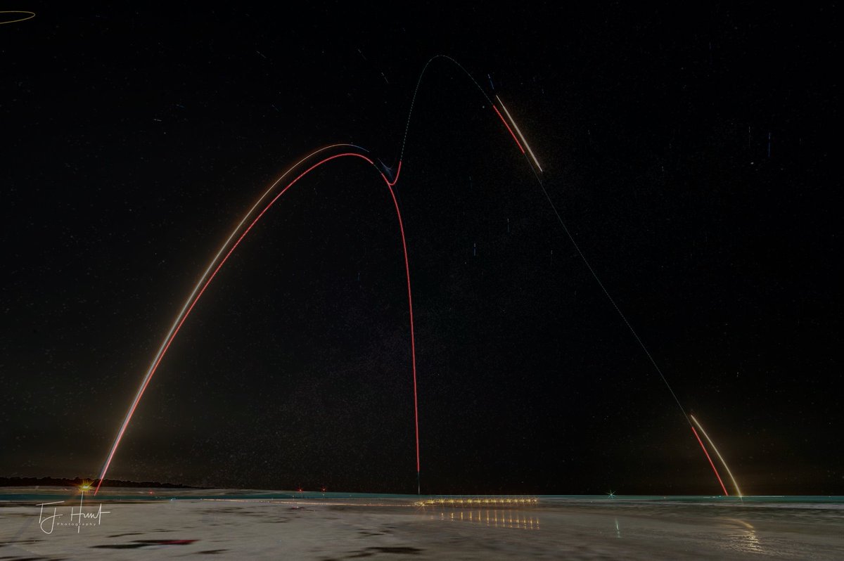 flightclubio's tweet photo. Prediction vs. Reality...

If you ever wanna photograph a launch but don't know where to look, Flight Club's Photographer Toolkit has got you covered! 📸🚀💯🥰

Huge thanks to the photographers: @johnkrausphotos, @mikeseeley, @Cycledawg61, @Mimikry_!

#SpaceX #CRS17 #Dragon #ISS https://t.co/maSXC23baS
