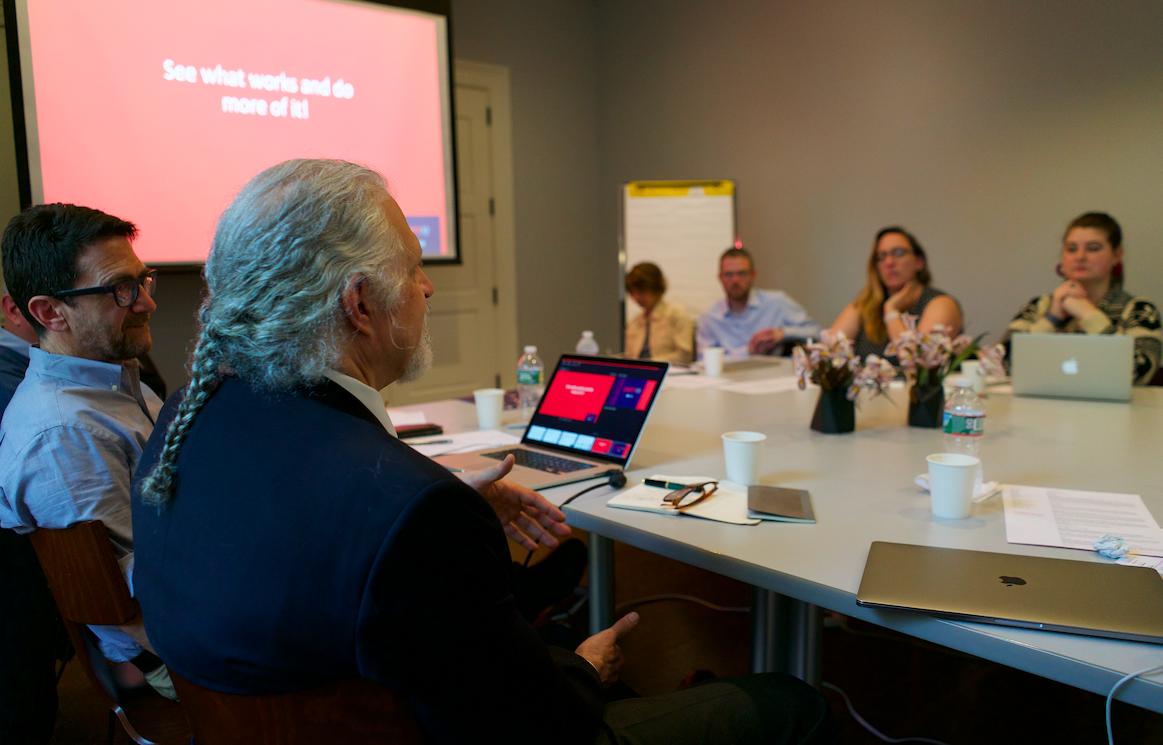 tizra's tweet photo. We're kicking off this year's #TizraSummit with exciting discussions about #Analytics, #VirtualCollections and a #Developer Q+A! 

Photos courtesy of @LittleFireLF https://t.co/IZvJcHKaUd