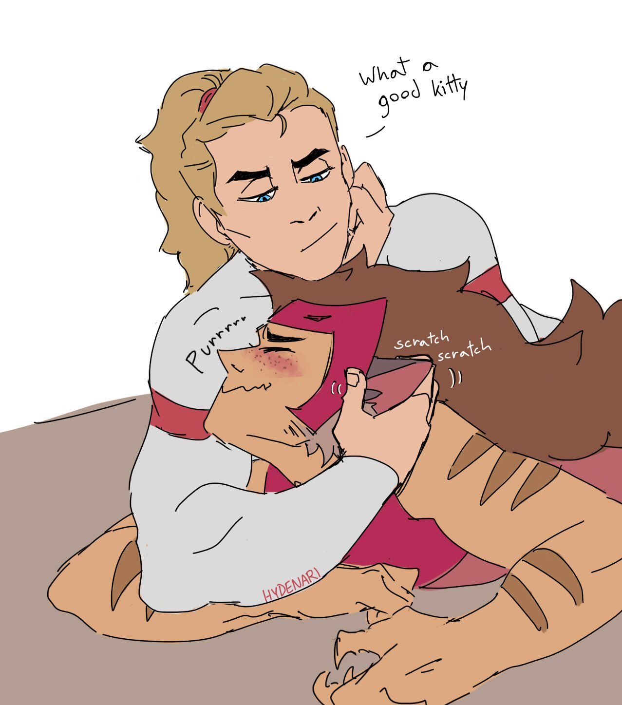 “ya they’re GAY what are u gonna do about it #adora #catra #catradora” .