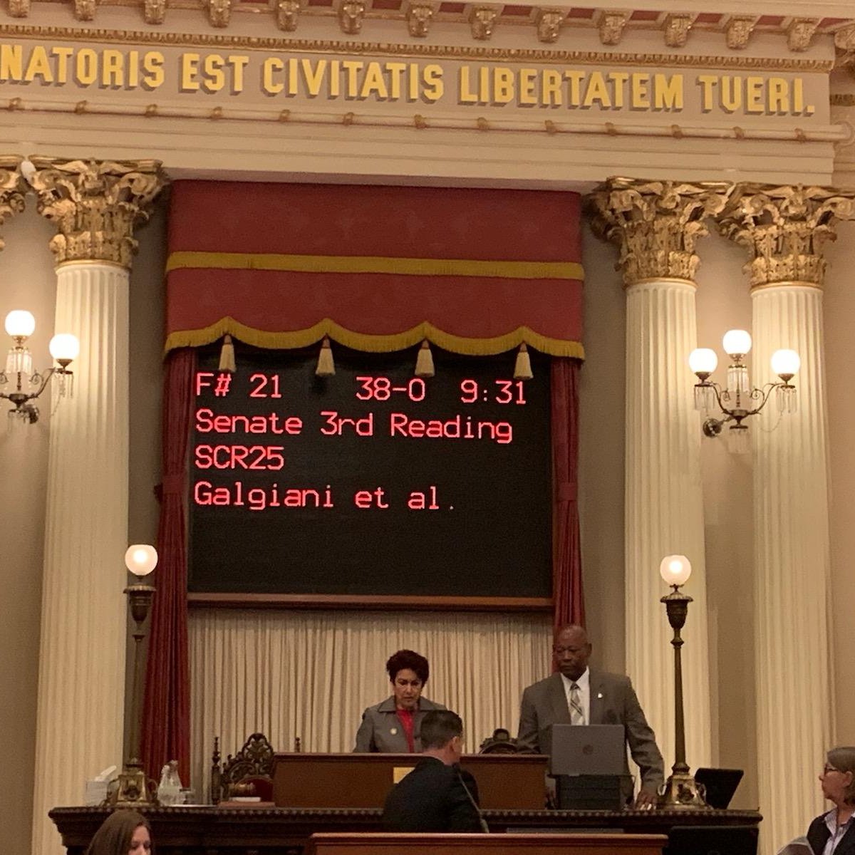 SenToniAtkins's tweet photo. Today is California #PeaceOfficers’ Memorial Day. I urge all Californians to use today to honor California peace officers, and recognize those who were killed in defense of their communities. Thank you, @SenatorGalgiani for sponsoring #SCR25. https://t.co/zjHAH28HPM