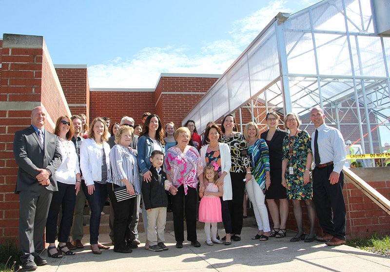SASDinfo's tweet image. SASD proudly dedicated its greenhouse today @SASD_SAHS!  Thank you to all who are supporting this project, and to those who were able to join us this morning! @IndianValley_EF and the @SAVE_SAHS. #SASDPride. Watch the video and see a slideshow at soudertonsd.org/sahs-greenhous…