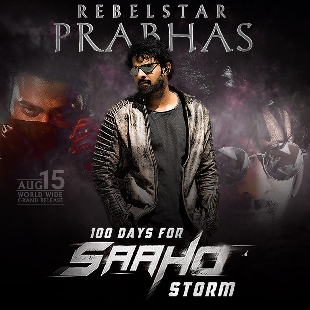 Sai__Sanath's tweet photo. Make A Way For The INDIAS MOST ANTICIPATED MOVIE 

#100daysToGoSaaho #StormOnTheWay #Prabhas https://t.co/xgBMGW8nCw