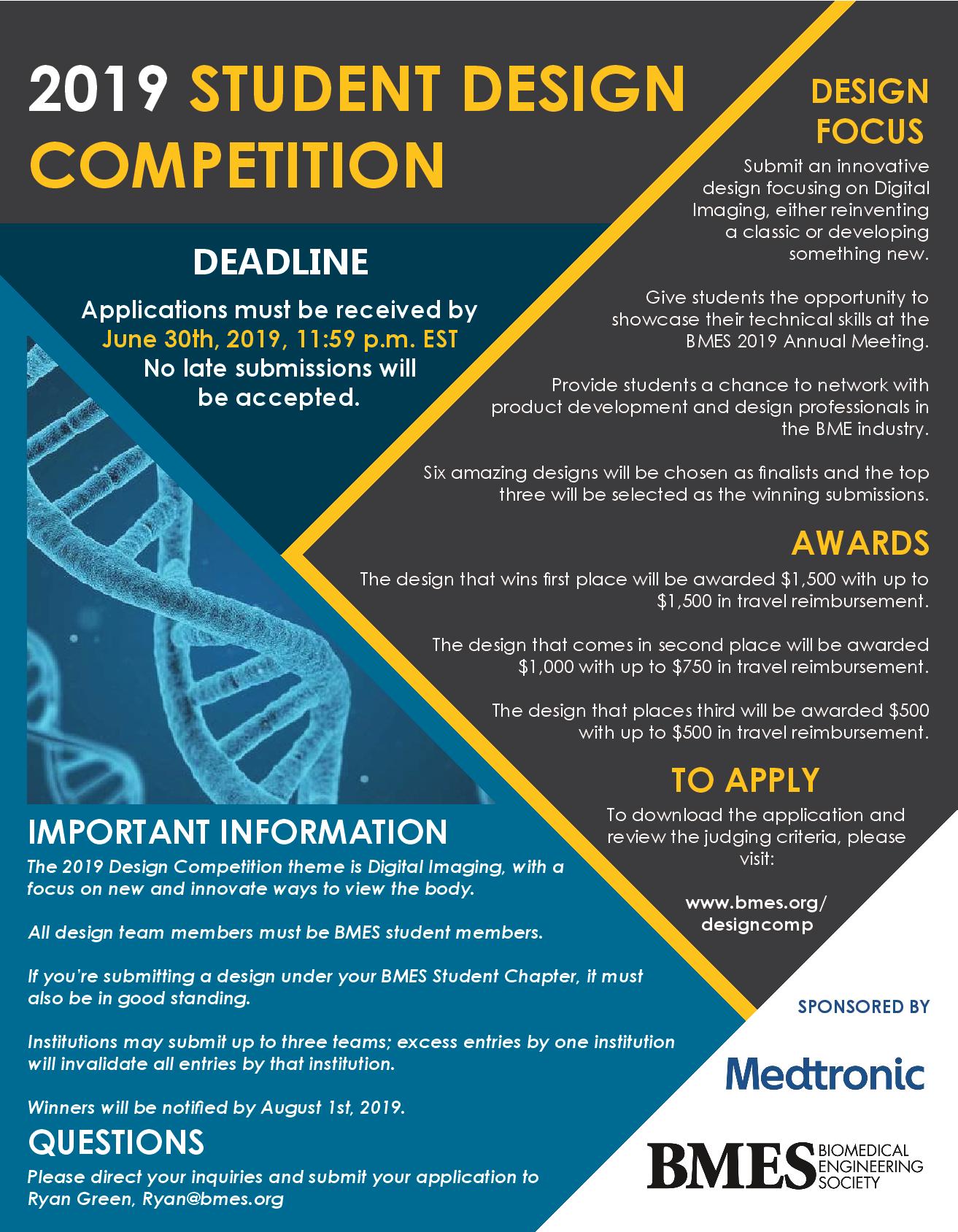 Biomedical Engineering Society on Twitter "The 2019 BMES + Medtronic