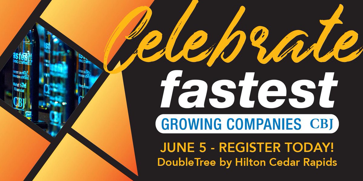CBJournal's tweet photo. Congrats to #CBJFastest Growing Companies @we_are_TLC, @MediRevv & @ecolips. Which company is the fastest growing? Find out June 5 https://t.co/jZyUZmjndy https://t.co/f9H1EDDA2D