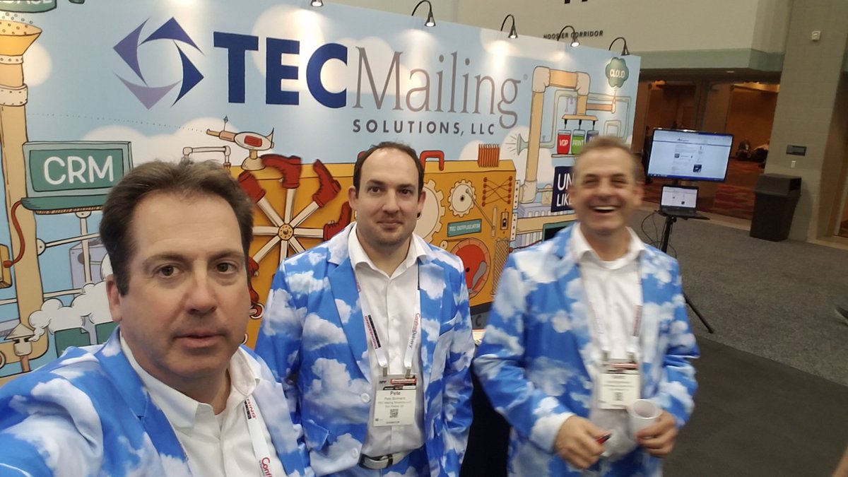 <a href="/TECMAILING/">TEC Mailing Solution</a> at #2019NPF day #1!