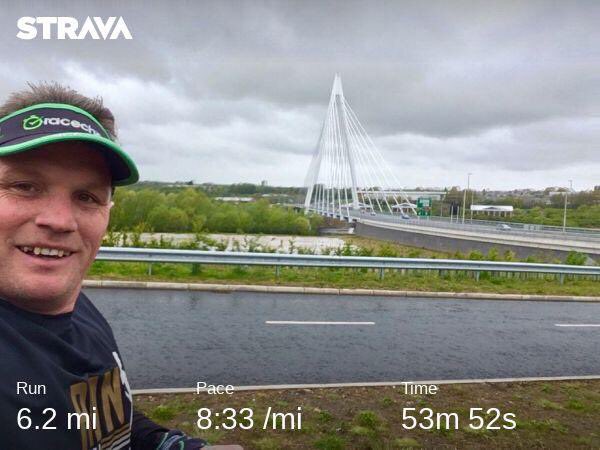 Run_Just_Run's tweet photo. Nice swift 10k in Sunderland this morning taking in the Northern Spire. Before heading into town to help promote the @Sunderland10K &amp; do a #SMUFS training run. #beinSPIREd #EOTNambassador #RunSunderland @racecheck #visorclub @UKRunChat @runr_uk @dads_running https://t.co/HqeKrYNa6x