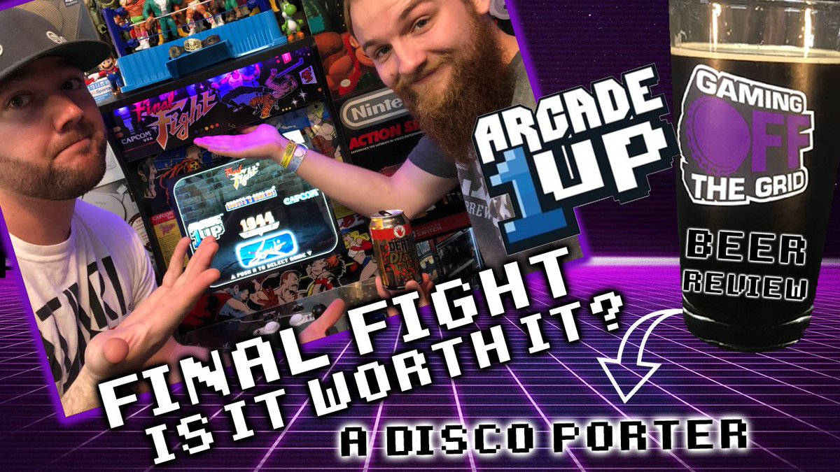 GaminOffTheGrid's tweet photo. Happy Monday! We finally broke down and got ourselves a Arcade 1 Up! Today we sit down and let you know all about the Final Fight Arcade 1 Up cabinet and if it is worth it!! We also drink and review a disco Porter!! LINK IN BIO!!!
#arcade1up #finalfight #finalfightarcade https://t.co/cMLWo1dfxQ