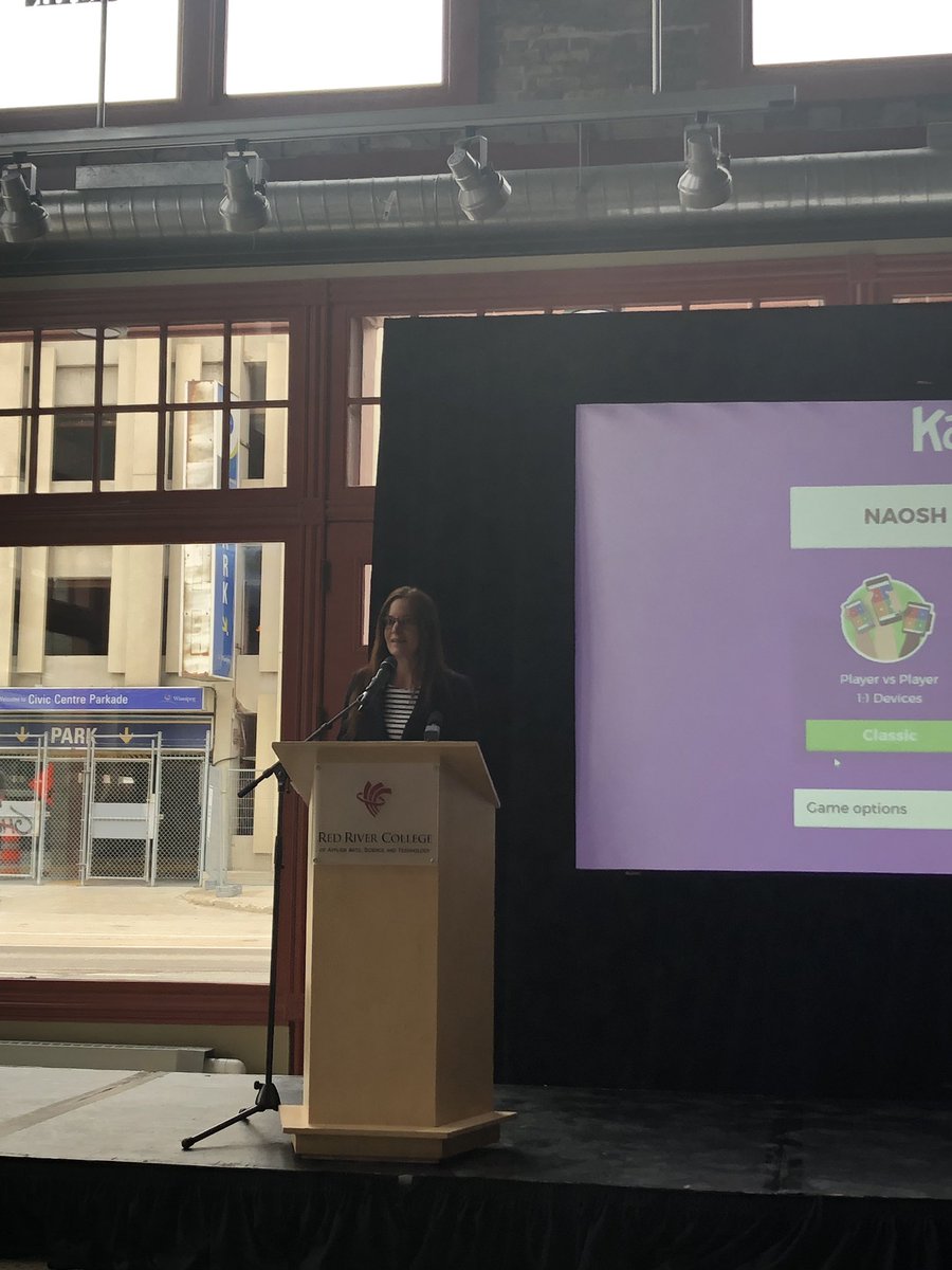 SAFEWorkMB's tweet image. On mental health: if we don’t talk about it, we don’t know what to do about it, says Rebecca of @SJA_Manitoba. Rebecca led a mental health quiz for the group and the answers were enlightening. #NAOSHWeek2019