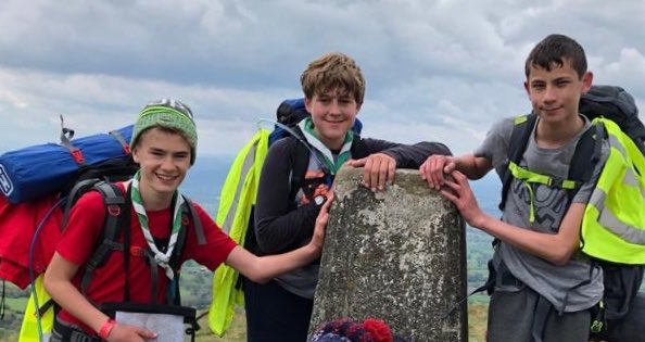 2BCScouts's tweet photo. Very well done guys - superb effort to complete the Six Summits Challenge https://t.co/FJ5RdsjrQw