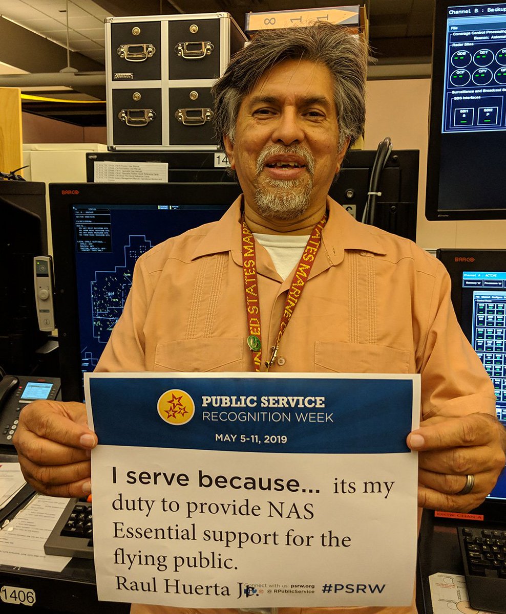 PASSNational's tweet photo. PASS member Raul Huerta is a dedicated FAA employee in Ohio. As an airway transportation systems specialist he protects our National Airspace System (NAS) to keep flying public safe! @PASSOH3 #PSRW #publicservice #aviationsafety https://t.co/VBFXkOLC5J
