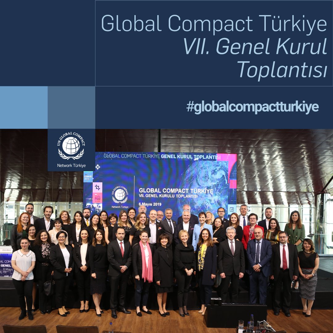 Global Compact Türkiye’nin 7. Olağan Genel Kurul Toplantısı, bugün Zorlu PSM Sky Lounge'da gerçekleşti. 2019- 2022 Yönetim Kurulunun seçildiği toplantıda Akkök Holding YK Üyesi ve İcra Kurulu Başkanı Ahmet Cemal Dördüncü Global Compact Türkiye Yönetim Kurulu Başkanı seçildi.
