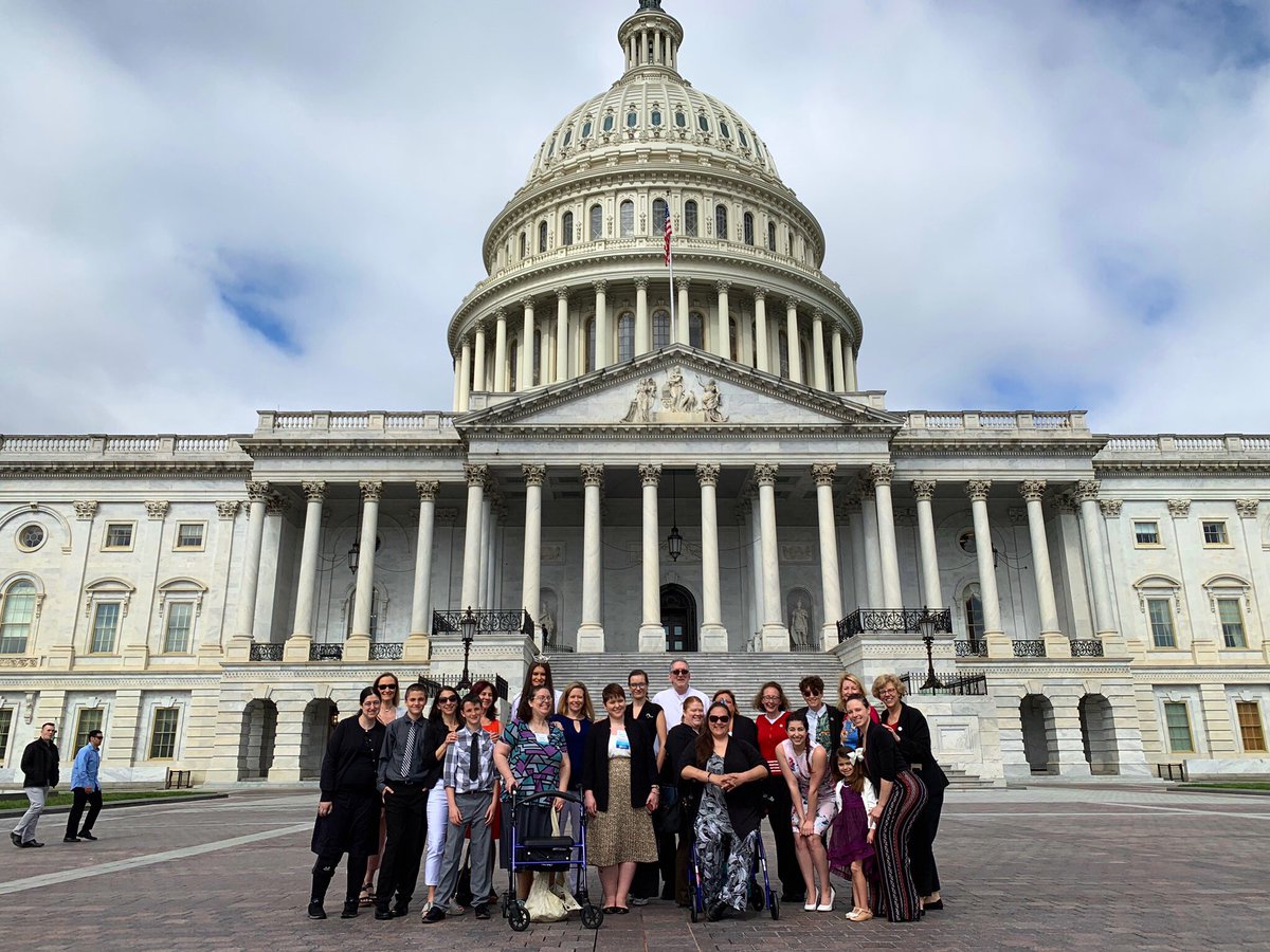 NCSummit19's tweet photo. Hey, Capitol Hill! We have arrived! #uniteatthehill #NCSummit19 #neuroconnect @bobbyjonescsf @TheEDSociety @DysSupport https://t.co/35PKB1rYuc