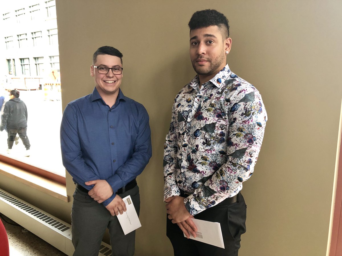 NAOSHMB's tweet image. Congratulations Timothy and Darian for winning awards today! #NAOSHWeek2019