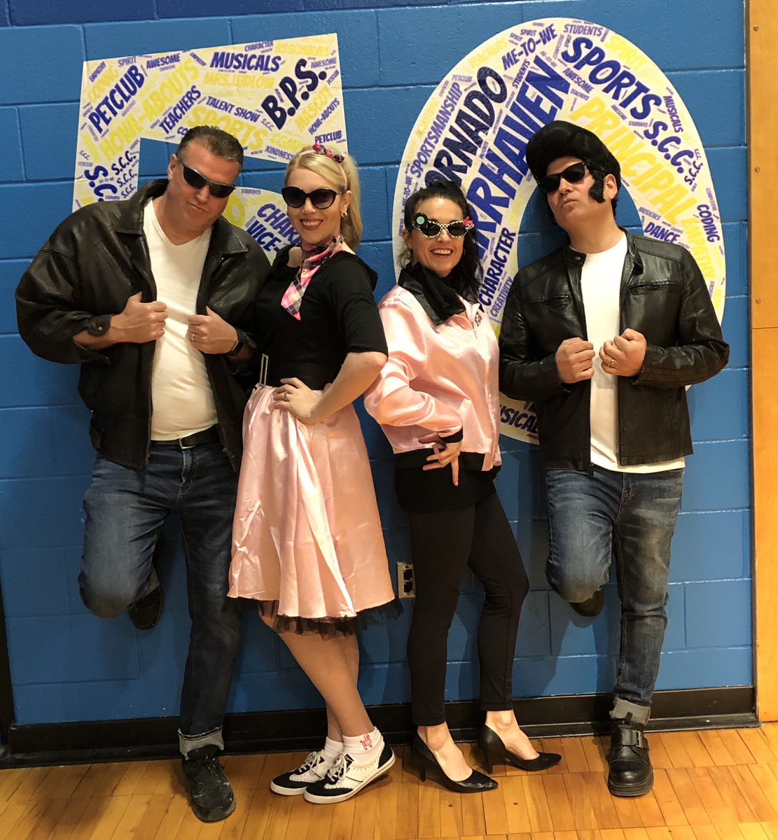 Tornadohowl's tweet photo. Decades Day at BPS.  Happy 50th, Barrhaven PS. #bpsis50 @OCDSB https://t.co/XbkHwAnzwk