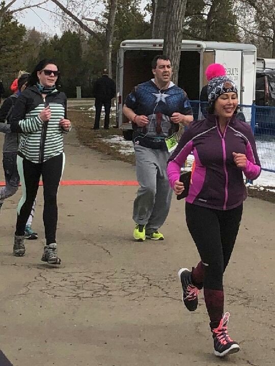 Jimmytheintern's tweet photo. My #minitribe I love to the moon and back - thank you for being there the whole EPS First Responders Race with me - the best part of this day was sharing it with you @spcbear1 @MariaOrydzuk @take_roots #myheartisfull https://t.co/TUEf9rdGYg