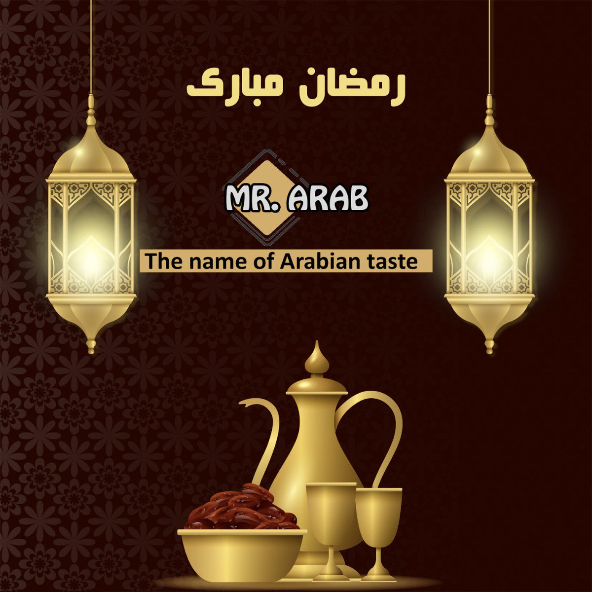 MrArabCafe's tweet photo. Ramadan Mubarak from Mr. Arab. 
Enjoy the Original Arabian taste in Ramadan.
#Ramadan #Ramazan #Ramazan2019 #Ramadan2019 #Arab #ArabianTaste #Shawarma #ArabicTaste #ArabicFood #Food #Karachi #DHA https://t.co/2BLTCkAMYS
