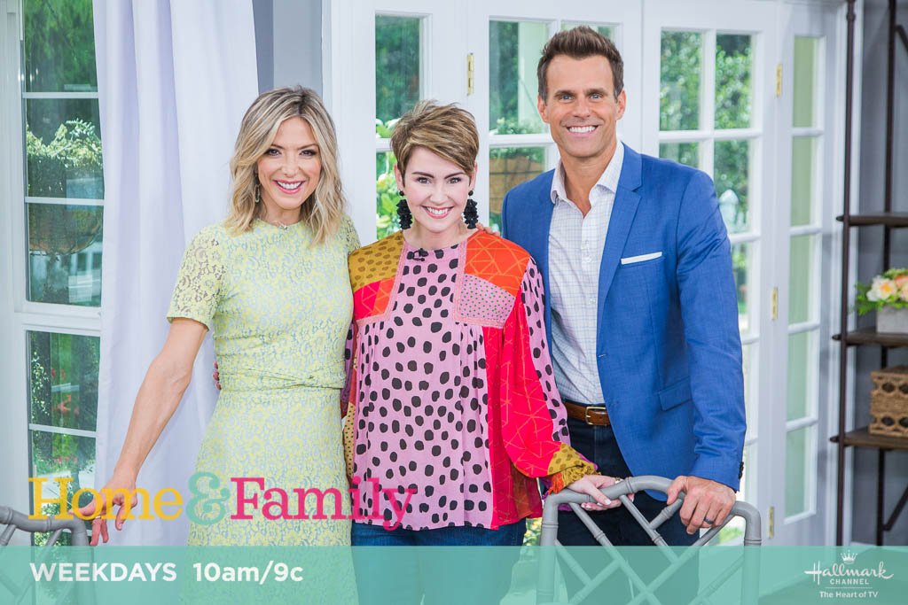 BHpub's tweet photo. So excited to catch @whitneycapps  on the @HomeandFamilyTV show talking about #SickofMe! Check your local listings for this special conversation! https://t.co/E3JQUjlrwT