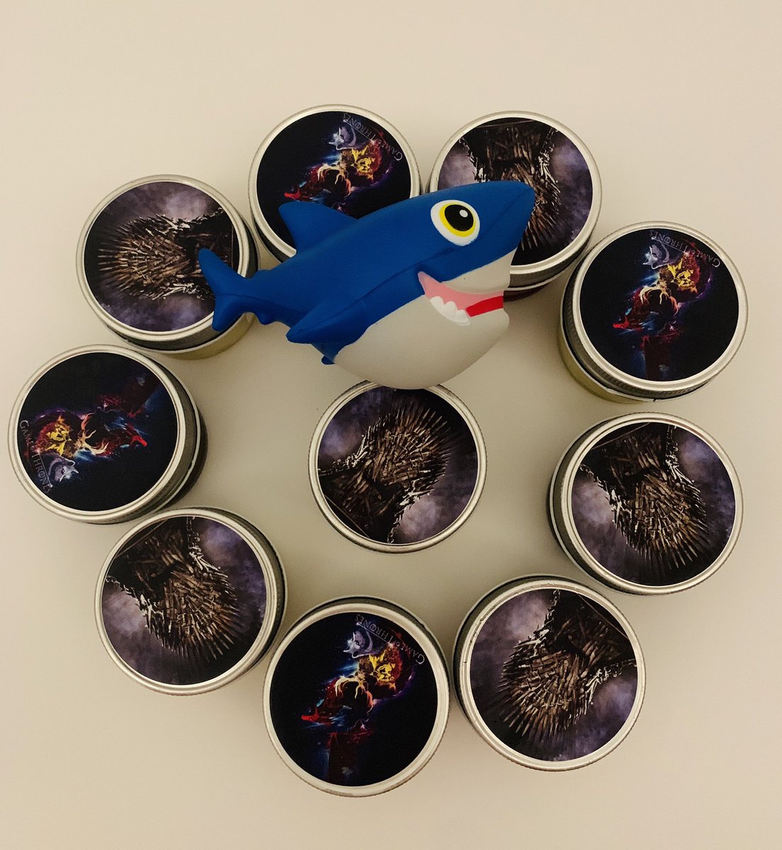 digitalocean's tweet image. Every Droplet.
Every server.
Every data center.
Every load balancer.
Every Hacktoberfest. 
Every sacrifice.
All #ForDevelopers. 💙🦈 Who watched #GoT last night? These are custom GoT character flavored cheesecakes @thecakeladyny made for the office! #AllForTheThrone #InsideDO