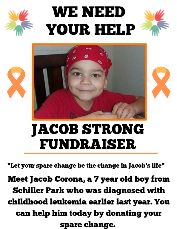 jramirez0208's tweet photo. Hey #leydenpride this week during lunch periods 4 &amp; 5 my partners @kayla_bolanos and @Cristop35913460 and I are going to be fundraising money for Jacob.  If you are not available during those lunch periods look around for students with these cans. Special thanks to @UNITYFDN ! https://t.co/1bSUZs6u24