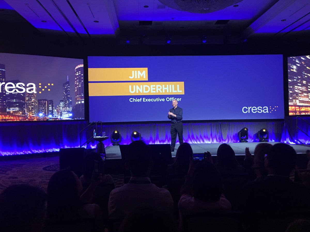 CresaVancouver's tweet photo. Terrific opening session by @CresaCorp CEO Jim Underhill discussing the 4 pillars that differentiate Cresa from other #realestate service providers. Right on the money! #CresaSanAntonio https://t.co/RZ9zm8TAvh
