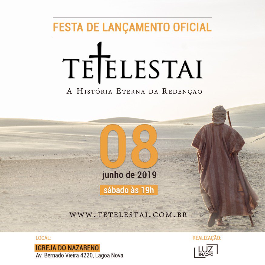 lightinaction's tweet photo. Festa de Lançamento da série Tetelestai
Convide seus amigos e venha celebrar conosco.
https://t.co/jVPxmzknFr https://t.co/hIa78ZHTD8
