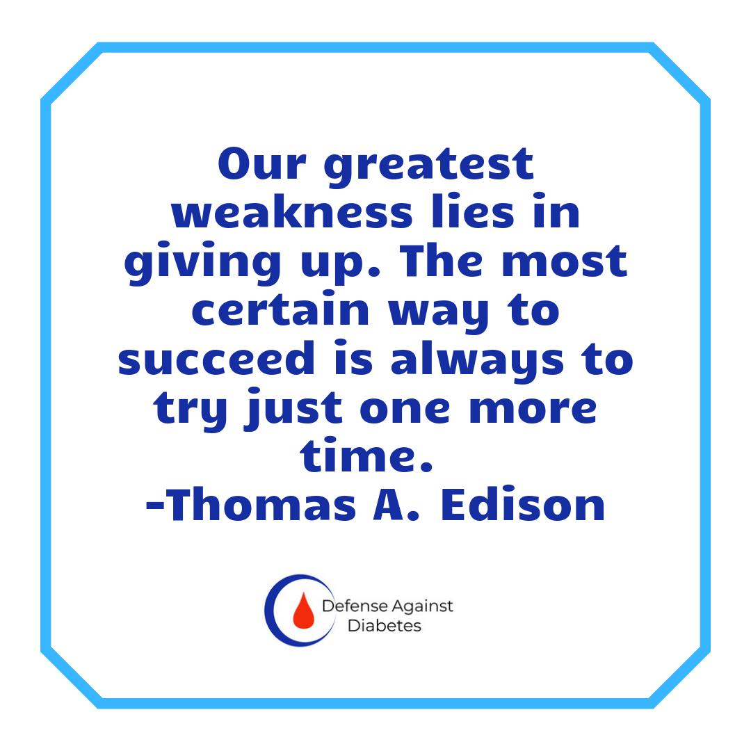 DADMissouri's tweet photo. You can never stop trying! #motivationalmonday #dadmo #columbiamo #diabetes https://t.co/0hQNIsPI1U