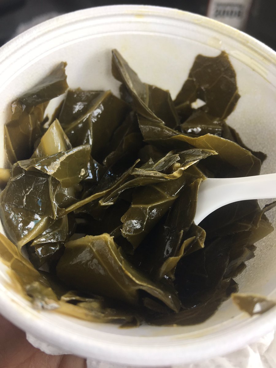 StayInTheLoopHB's tweet photo. One of our tasty side dishes!#collardgreens #sides #yummy #gowith #pulledpork #ribs #HoneyBearsBBQ #BBQ #HoneyBearsBBQSauce #serioussoulfoodrighthere #since1986 https://t.co/GEfsW4SvGZ