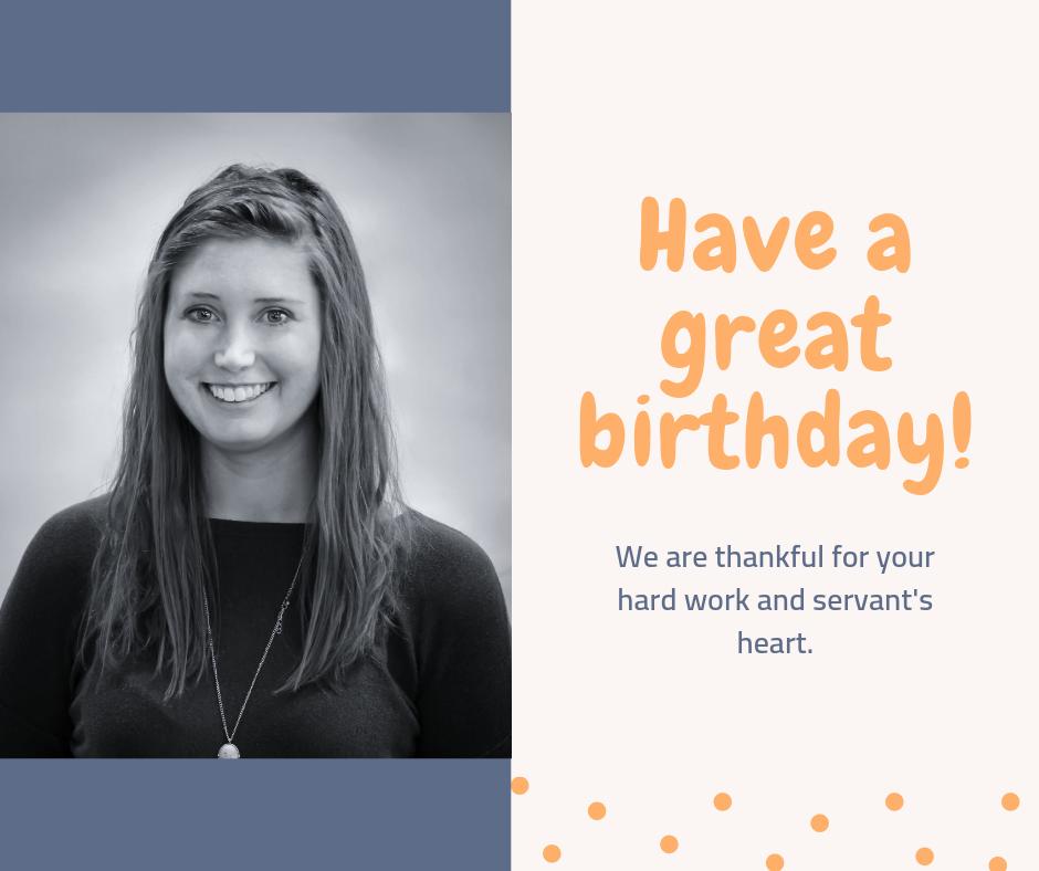 bbsassociates's tweet photo. Join us in wishing Kelly Chittock a happy birthday! Kelly loves Diet Coke, Mexican food, and spending time with her husband and daughter. https://t.co/M0hQ8x7OWP